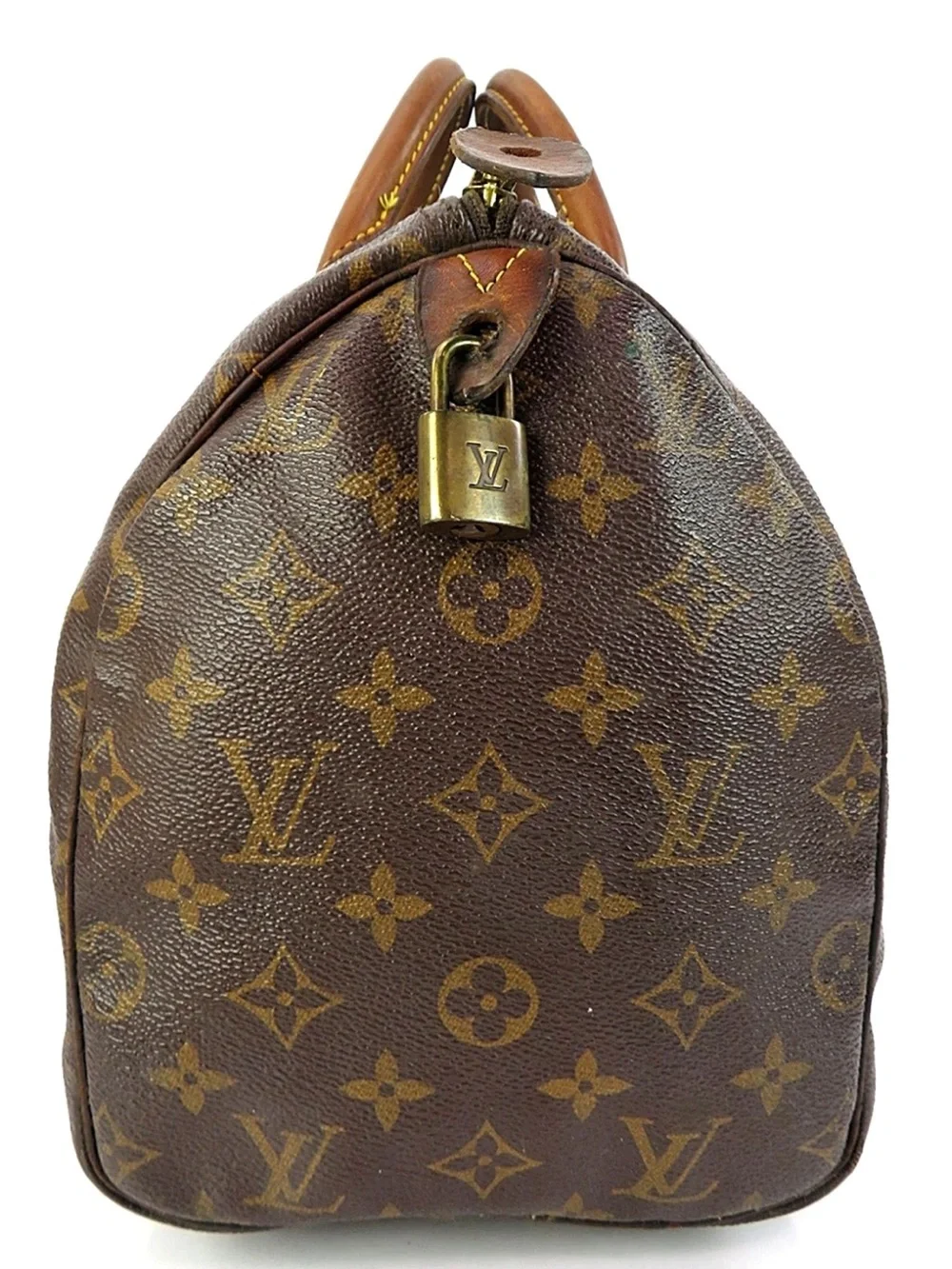 Louis Vuitton Brown Monogram Canvas Speedy Handbag